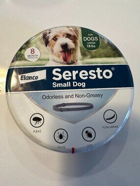 SERESTO 8 MONTH FLEA AND TICK COLLAR SMALL DOG